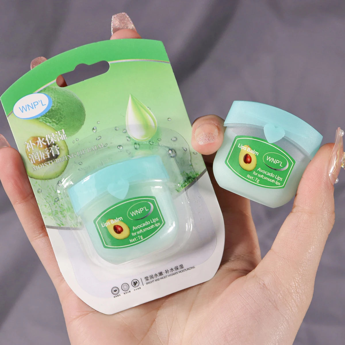 1pc Moisturizing Lip Balm All-natural Lip Mask for Dry Lips Refreshing Anti-Cracked Lip Gloss Treatment Makeup